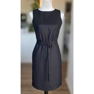 Park Avenue Women’s Black Sleeveless Shift Dress - Size 8